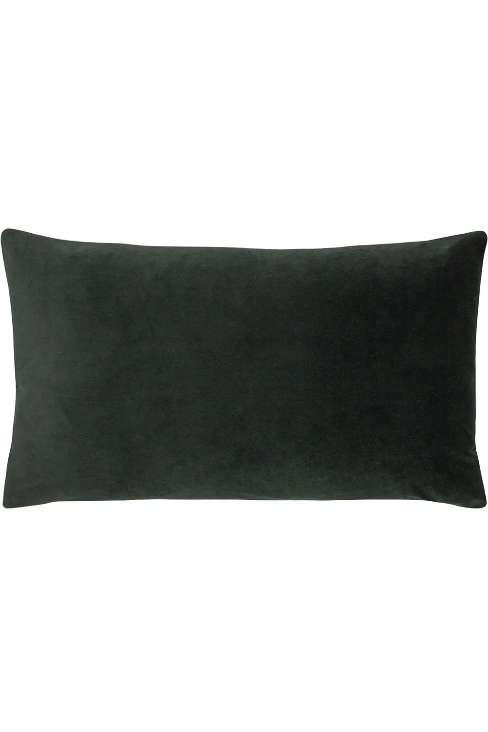 Paoletti Sunningdale Soft Velvet Cushion in Charcoal 1