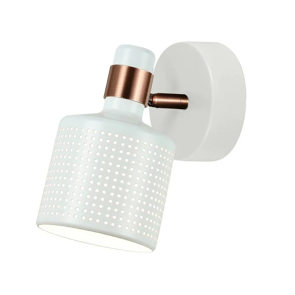 Netlighting Modern Wall Lamp White 1 Light E27
