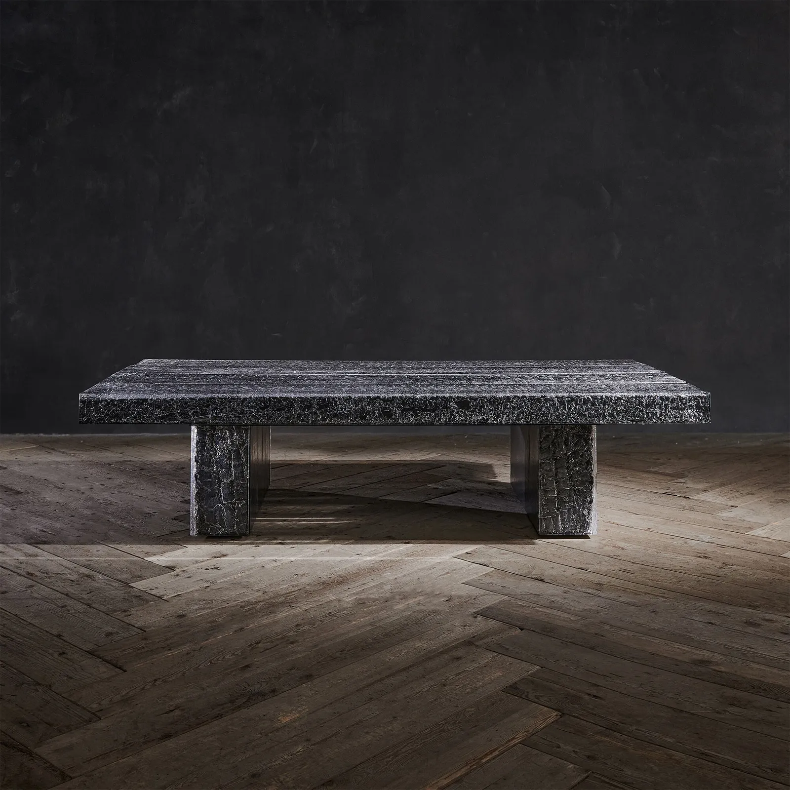 Timothy Oulton Glacier Coffee Table, Black Wood | Barker & Stonehouse 2