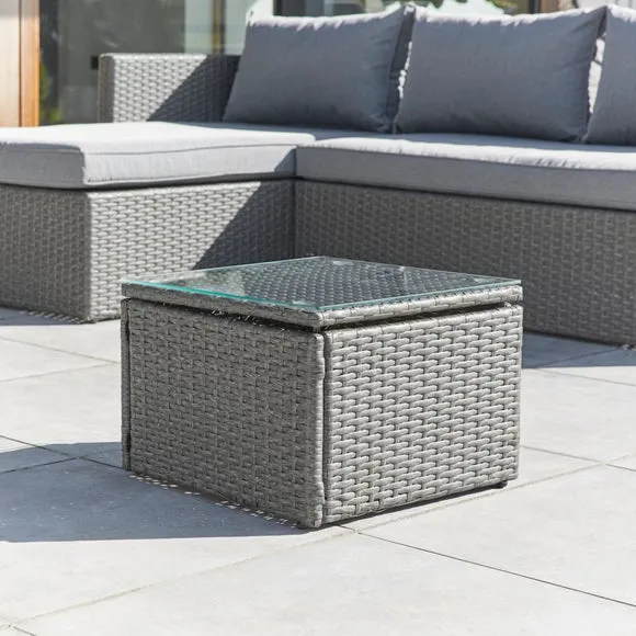 Malta Rattan Garden Sofa Lounger Set 3