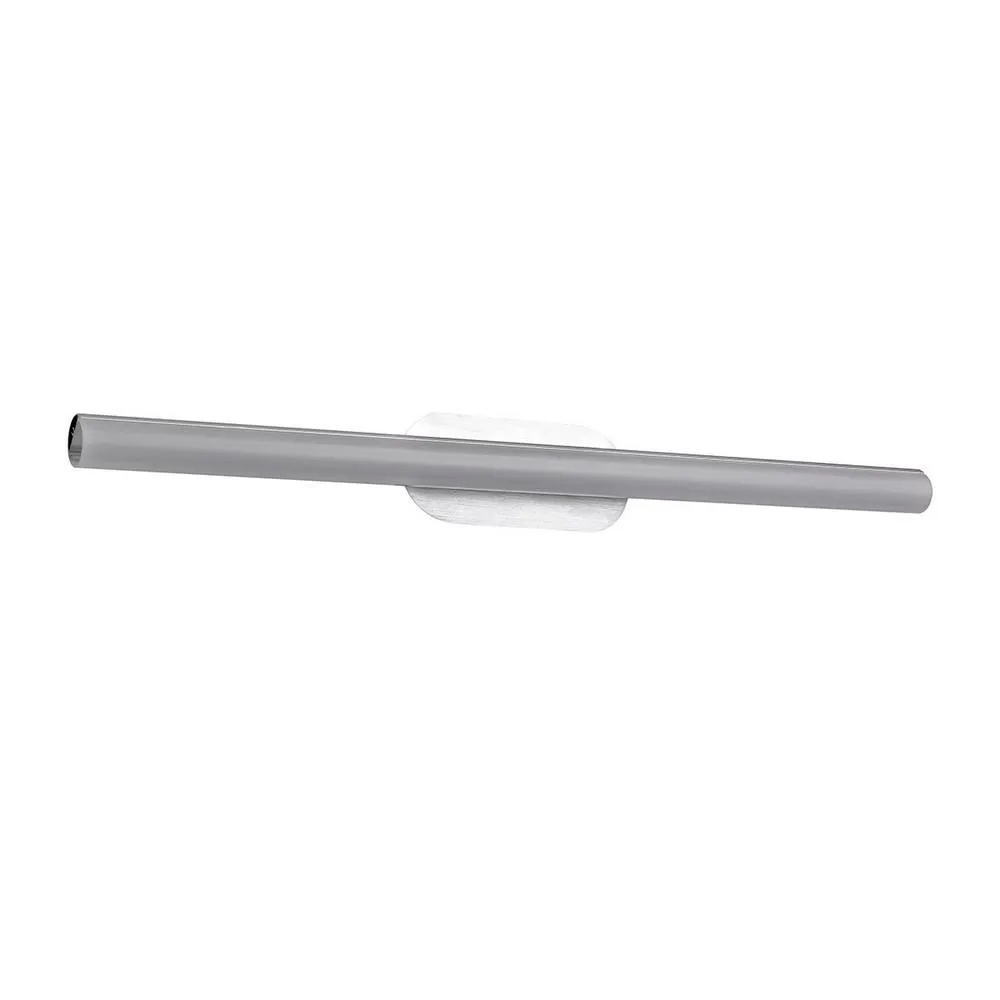 Netlighting Modern LED Wall Lamp Brushed Silver Warm White 3000K 960lm