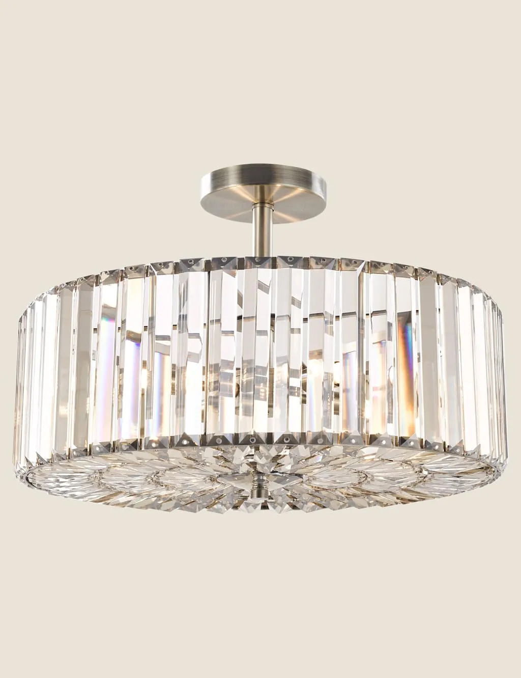 Laura Ashley Fernhurst Multi Ceiling Light Antique Brass
