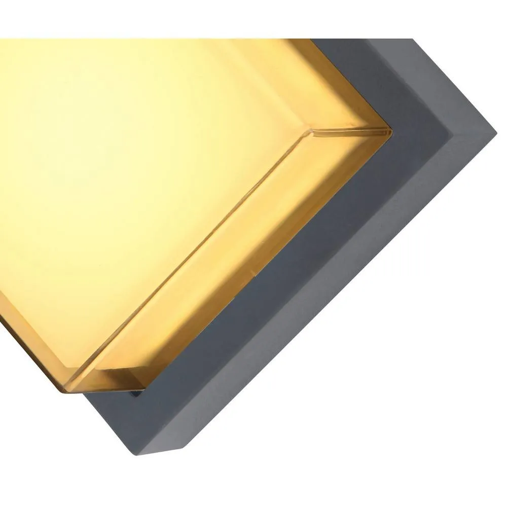 Netlighting Jalla Outdoor Modern Wall Lamp Anthracite IP54 LED 3000K in Grey 4