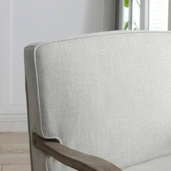 Esme Cream Linen Chair 2