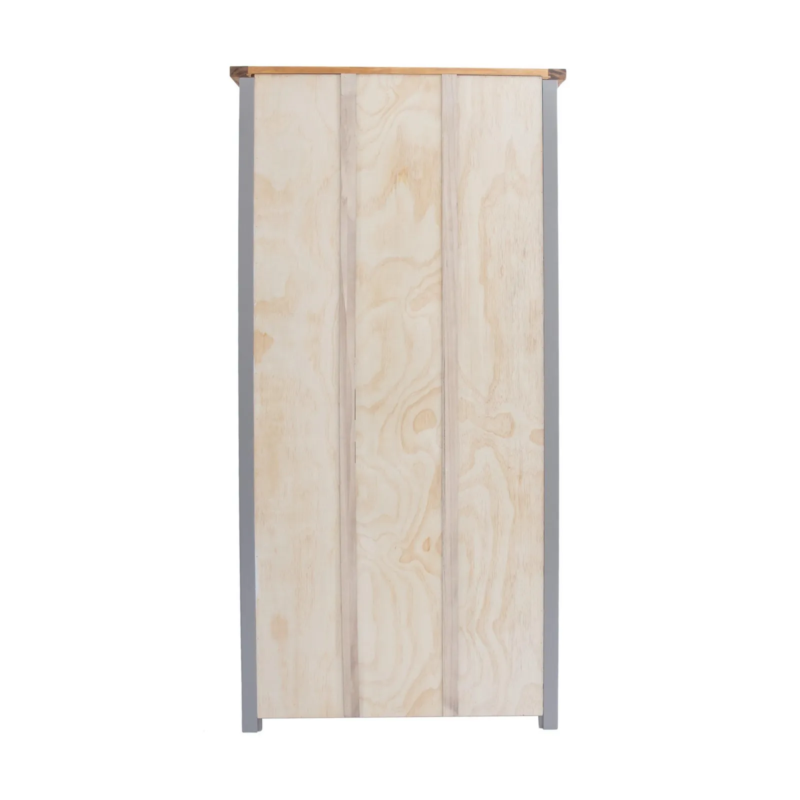 Cabinet Bits Bookcase with plinth 180x90x30cm in Grey 5