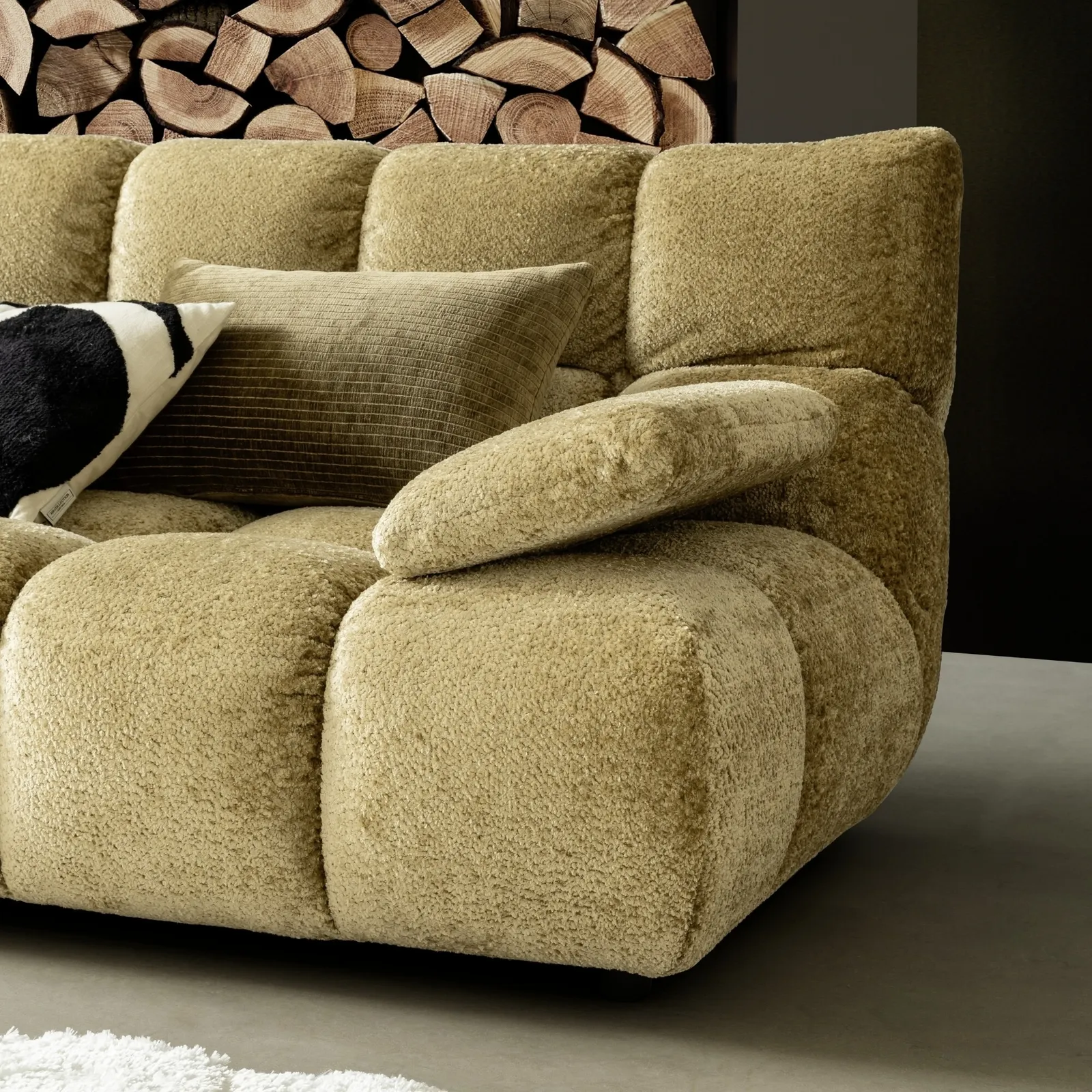 Bryce Corner Group Lhf, Green Fabric | Barker & Stonehouse 3