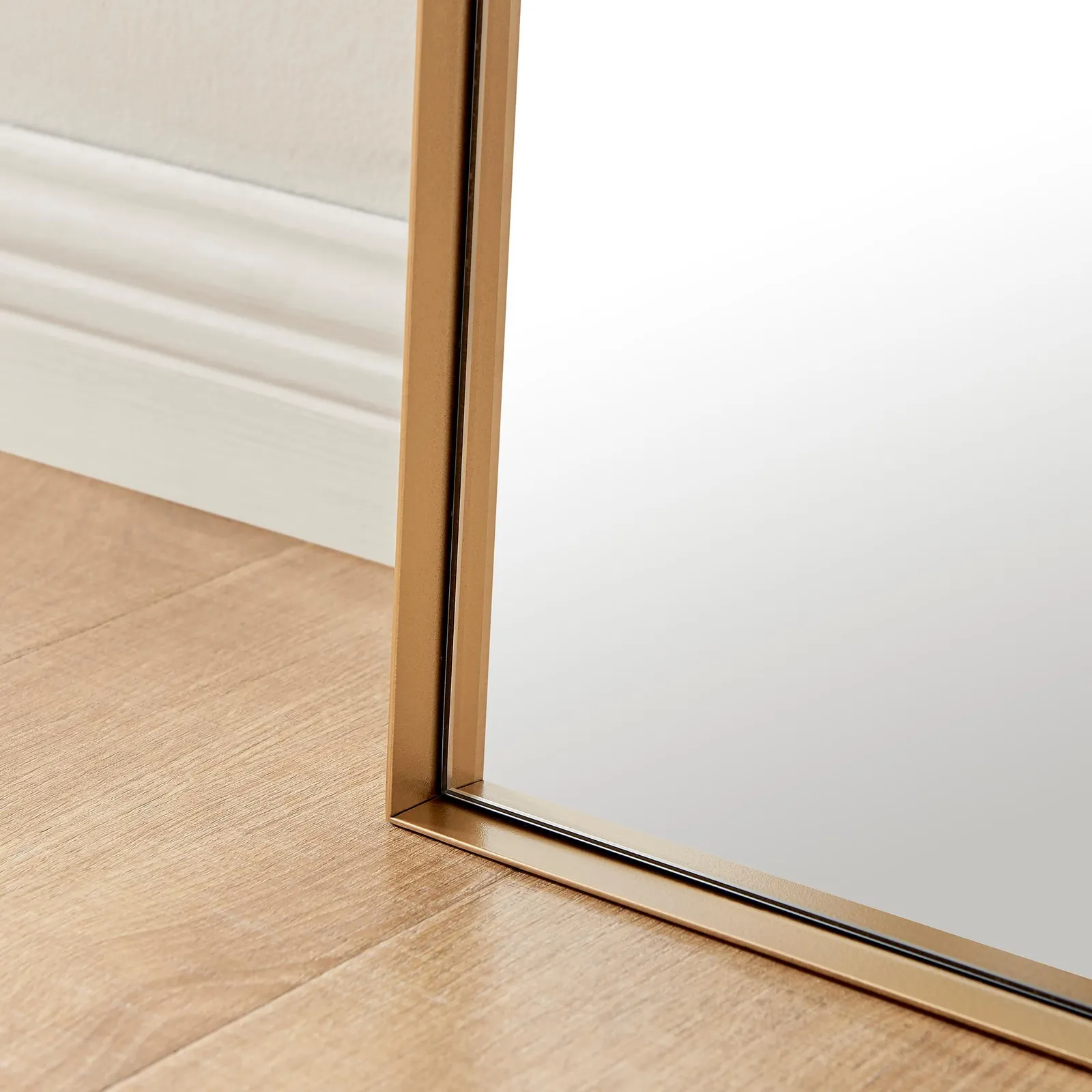 FurnitureboxUK Ottilie Large Full Length Arch Decorative Wall Mirror in Gold 3
