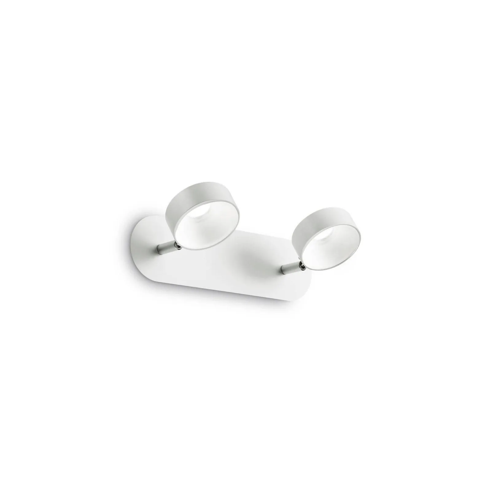 Netlighting Oby LED 2 Light Wall Light White