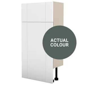 Duarti By Calypso Highwood 400mm Floor Reaching Slimline Toilet Unit - Woodland Green