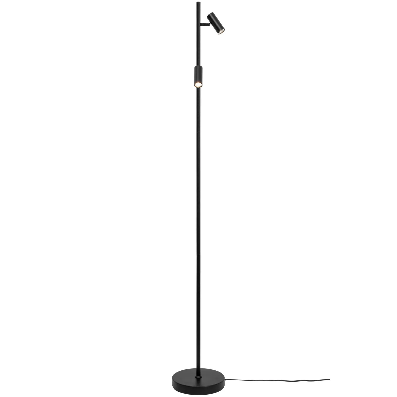 Nordlux Omari Floor Lamp Black Metal Livingroom LED Switch 2700k 3