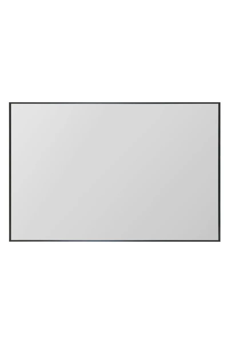 MirrorOutlet Black Aluminium Edged Wall Mirror 47" X 31" 120 X 80CM 4