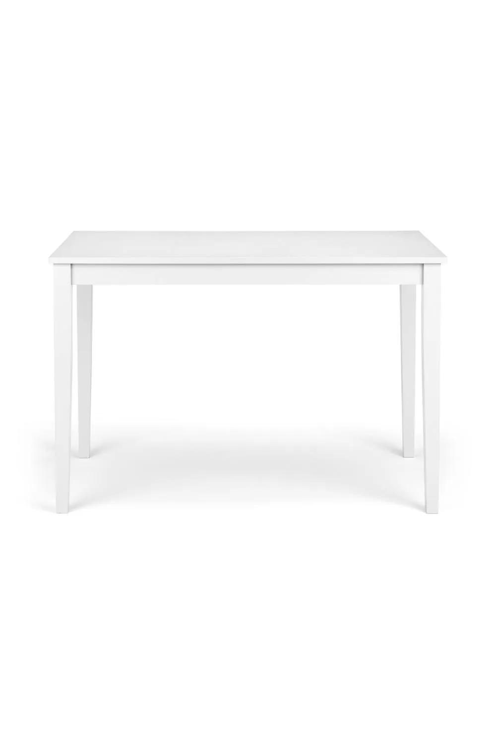 Julian Bowen Taku Rectangular 4 Seater Dining Table in White 3