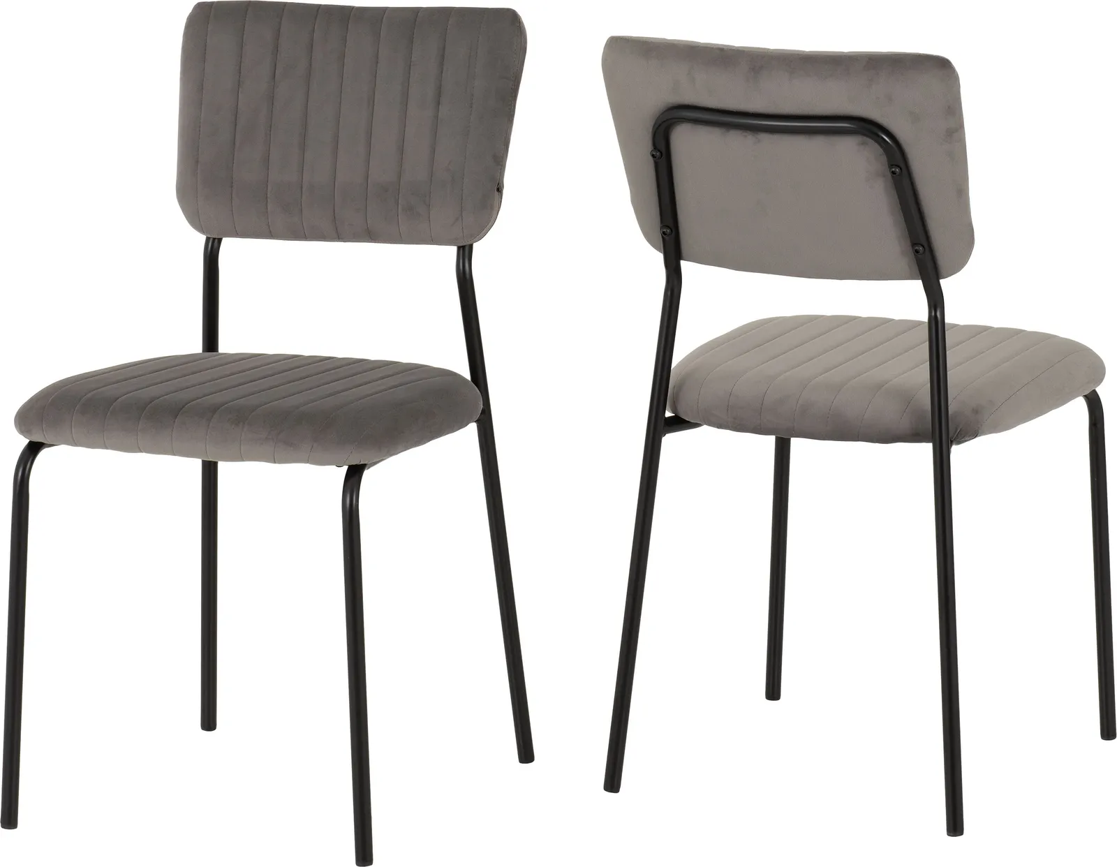 Seconique Marlow & Sheldon Dining Set in Grey 6