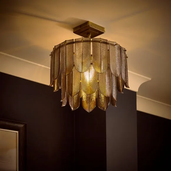 Hotel Melia Semi Flush Ceiling Light 2