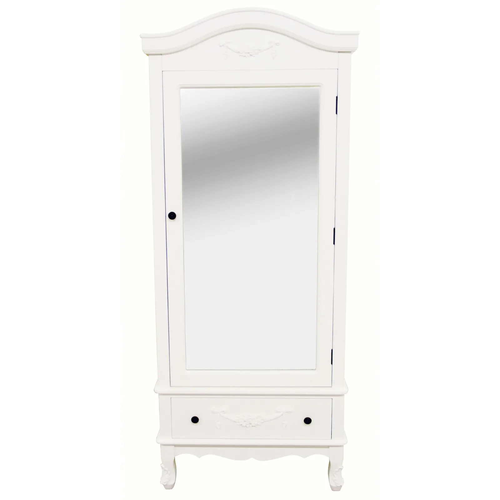 Toulouse Ivory Single Wardrobe Off-White