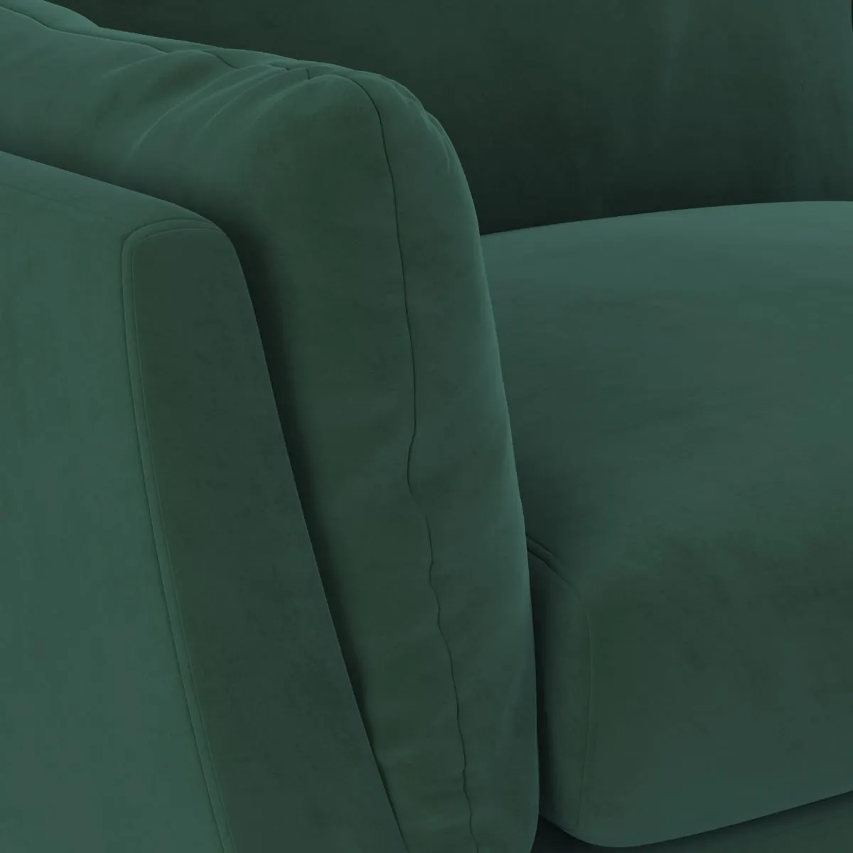 Boone 3 Seater Sofa, Green Fabric | Barker & Stonehouse 4