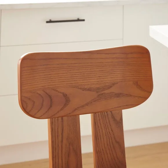 Cairo Counter Height Bar Stool, Stained Ash 3