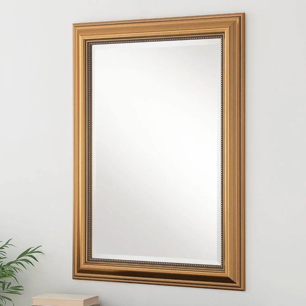 Yearn Mirrors Classic Gold Beaded Mirror 131x108cm 3