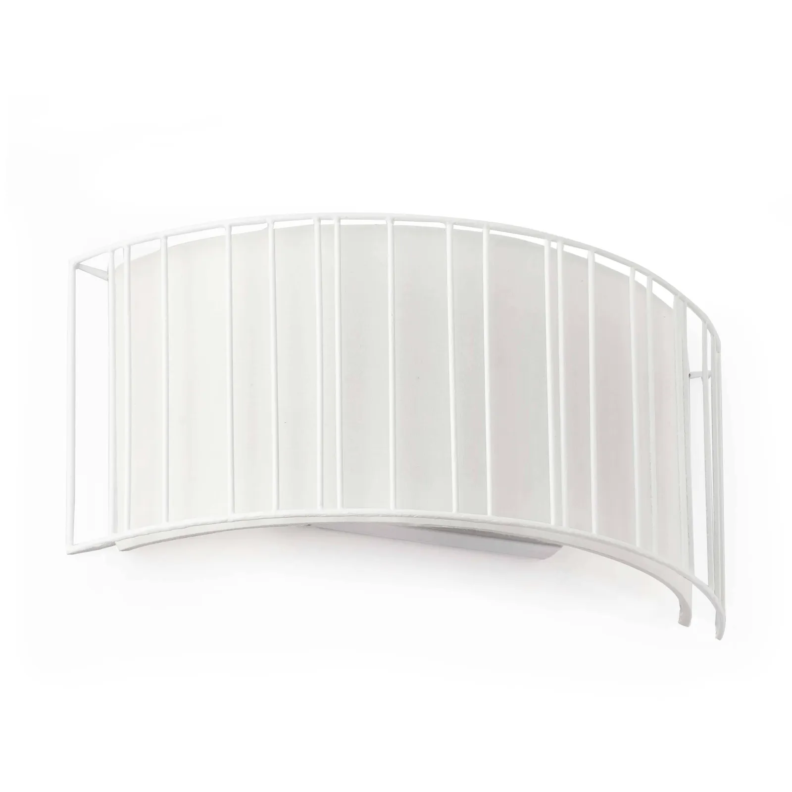 Netlighting Linda 2 Light Indoor Wall Light White with Shade E27