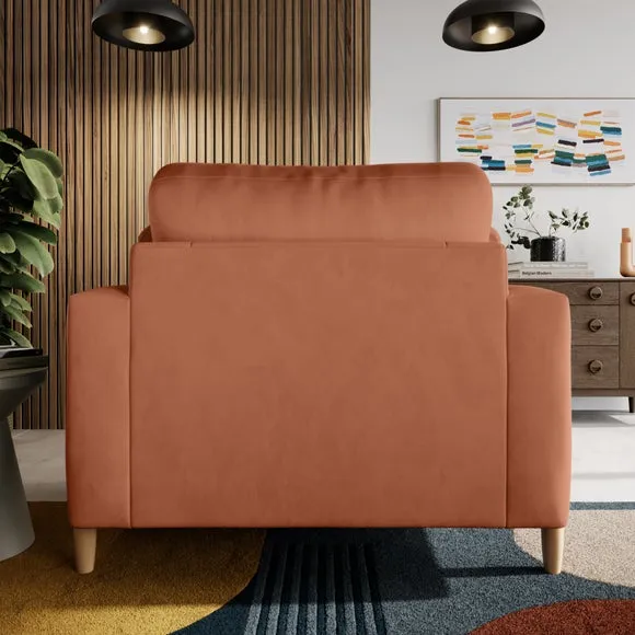 Apollo Vintage Velvet Snuggle Sofa 3
