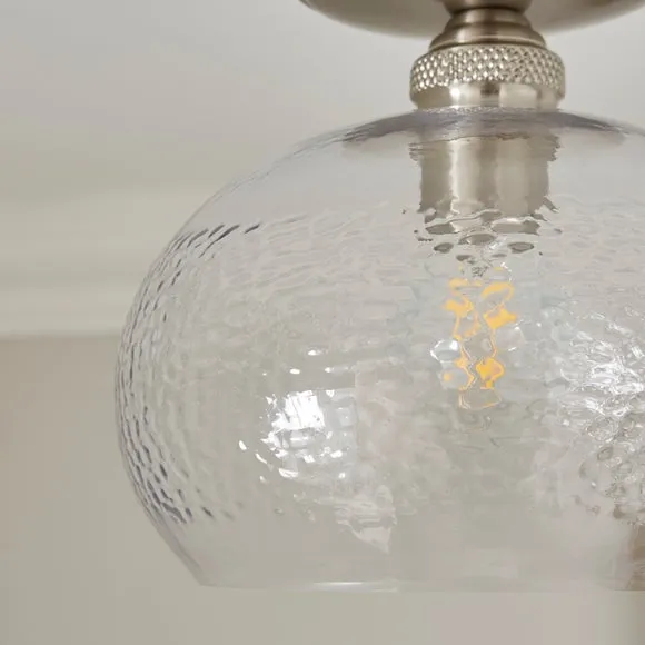 Hemsby Mid Century Flush Ceiling Light 3