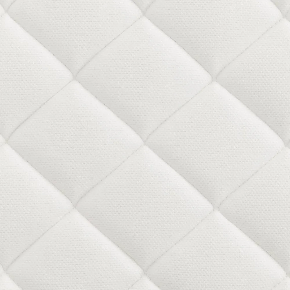 Seconique Yasmin 4'6" Roll-Up Mattress 18cm (Bonnel Spring) in White 5