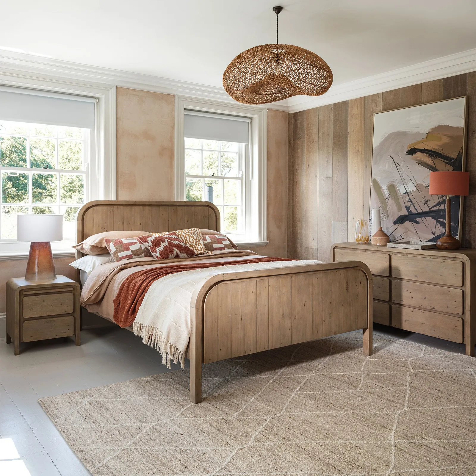 Elin 120X170Cm Rug Natural, Square, Neutral Wool | Barker & Stonehouse 2