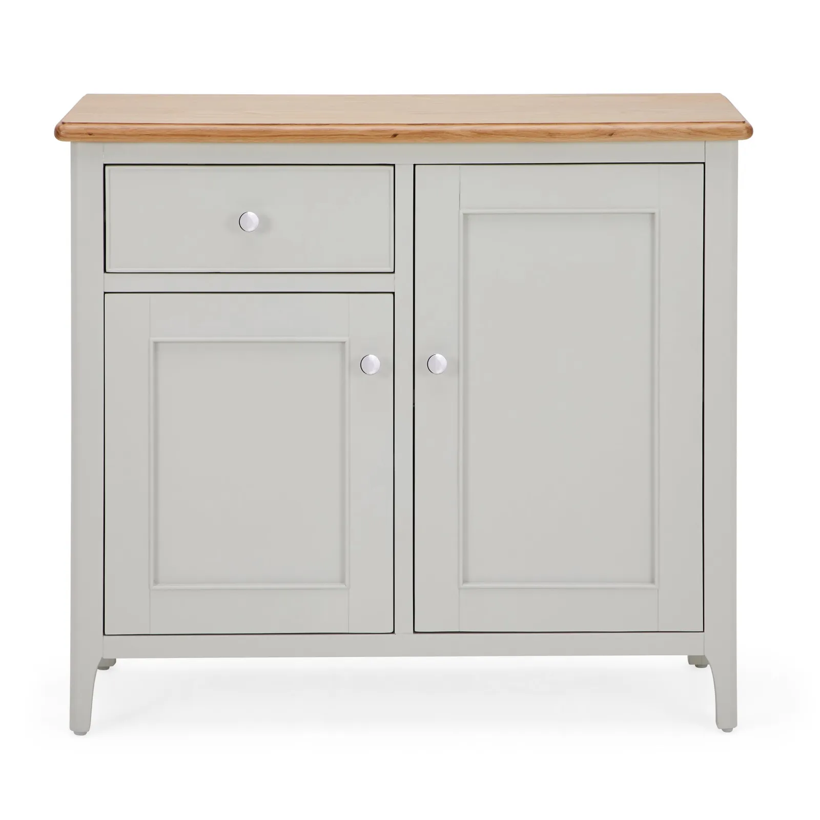 Freya Small Sideboard Grey and Brown