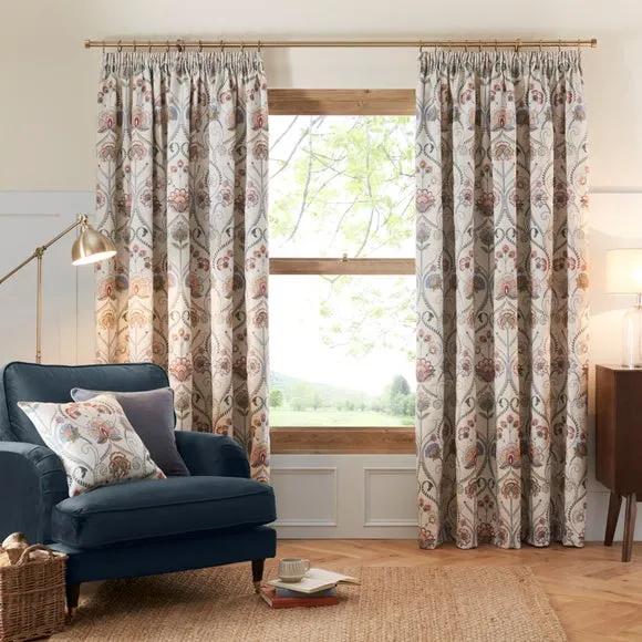 Evelyn Pencil Pleat Curtains 2