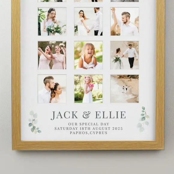 Personalised Wedding Multi Photo Frame 2