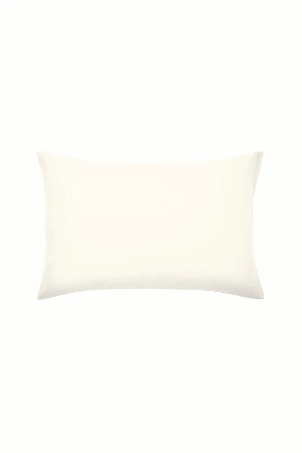 Murmur ' 500TC Plain Dye' Standard Pillowcase in Ivory