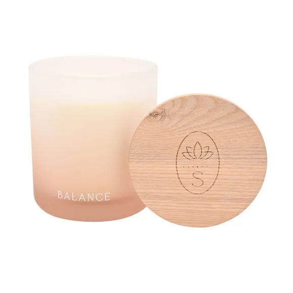 Serenity Balance Pink Pepper Geranium & Amber Candle 3