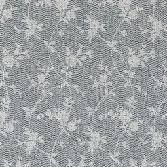 Floral Herringbone Thermal Roman Blind 2