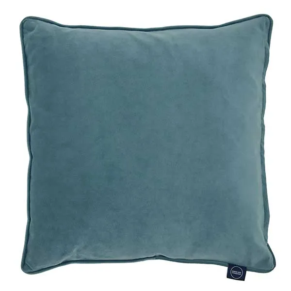Plush Velvet Cushion  Sky