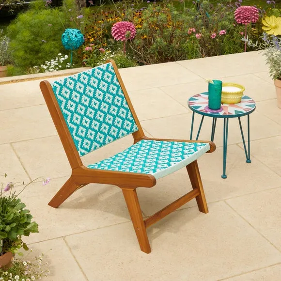 Sophie Robinson Pavilion Peacock Garden Chair 2