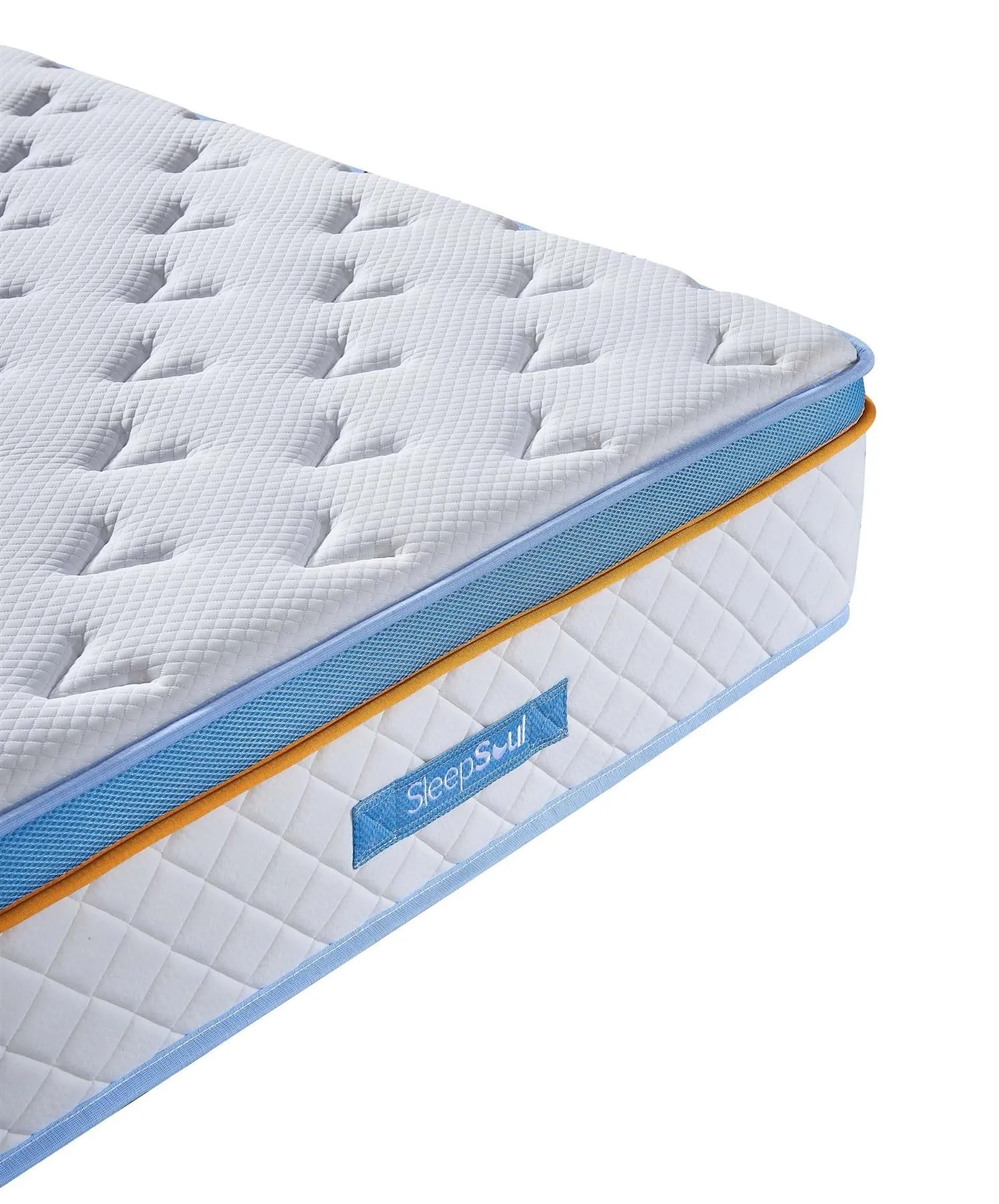 Birlea SleepSoul Heaven 2000 Mattress Memory Foam Pocket Sprung in White 2