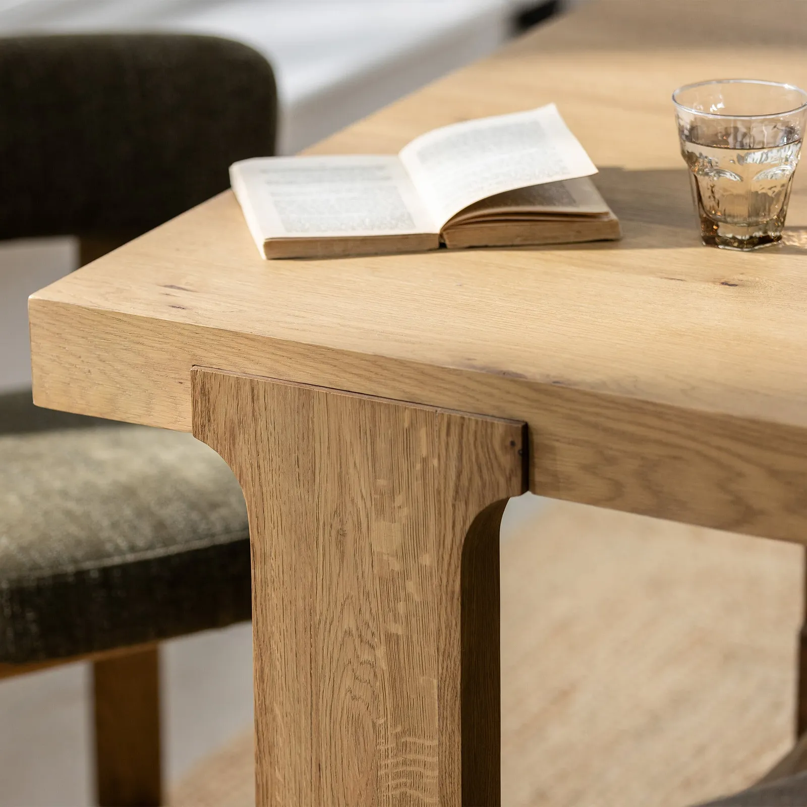 Wade 184Cm-260Cm Extending Dining Table, Neutral Wood | Barker & Stonehouse 5