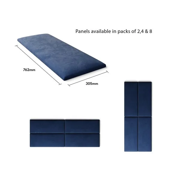 Aspire EasyMount Plush Velvet Upholstered Wall Panels 5