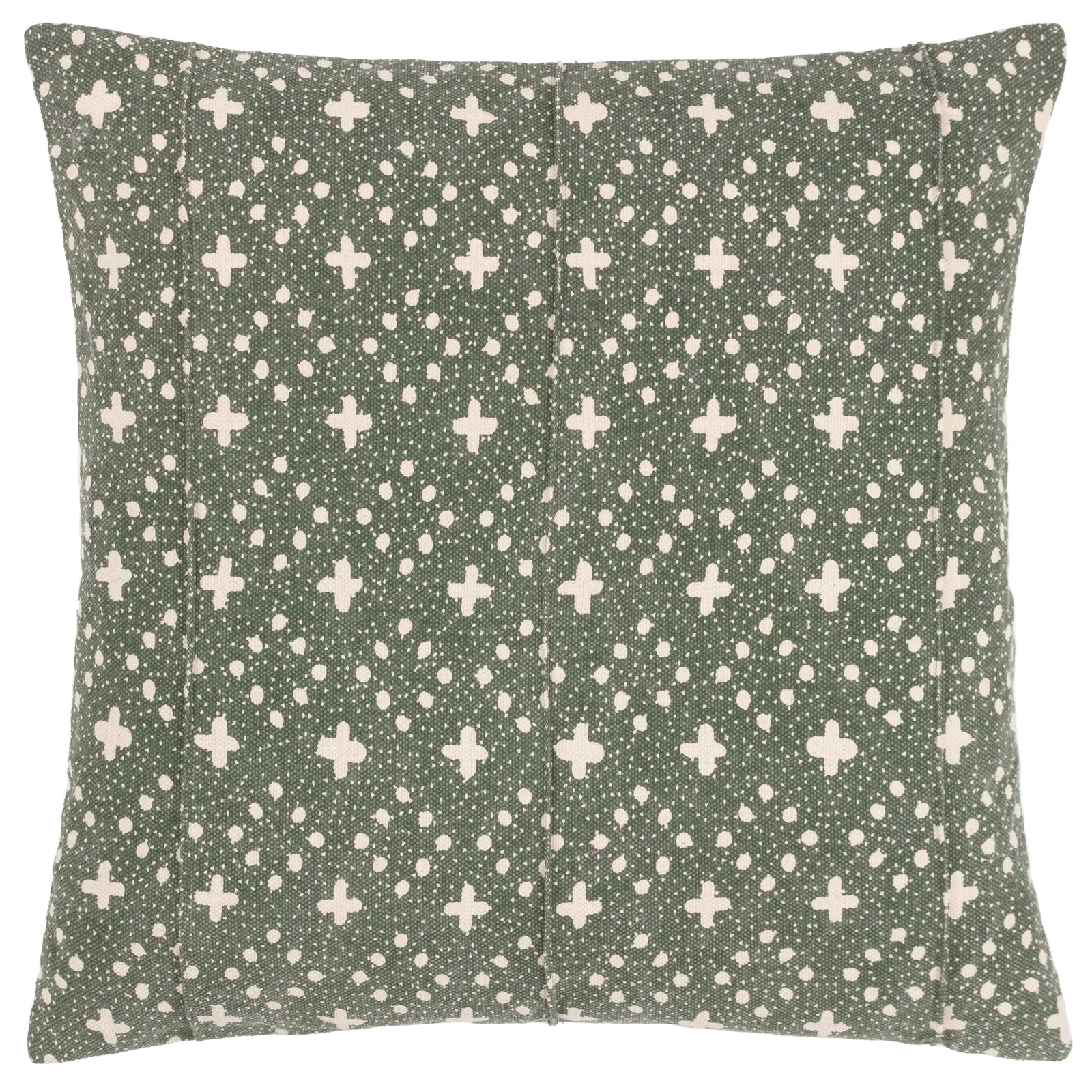 Yard Helm 100% Cotton Woven Cushion in Black 2
