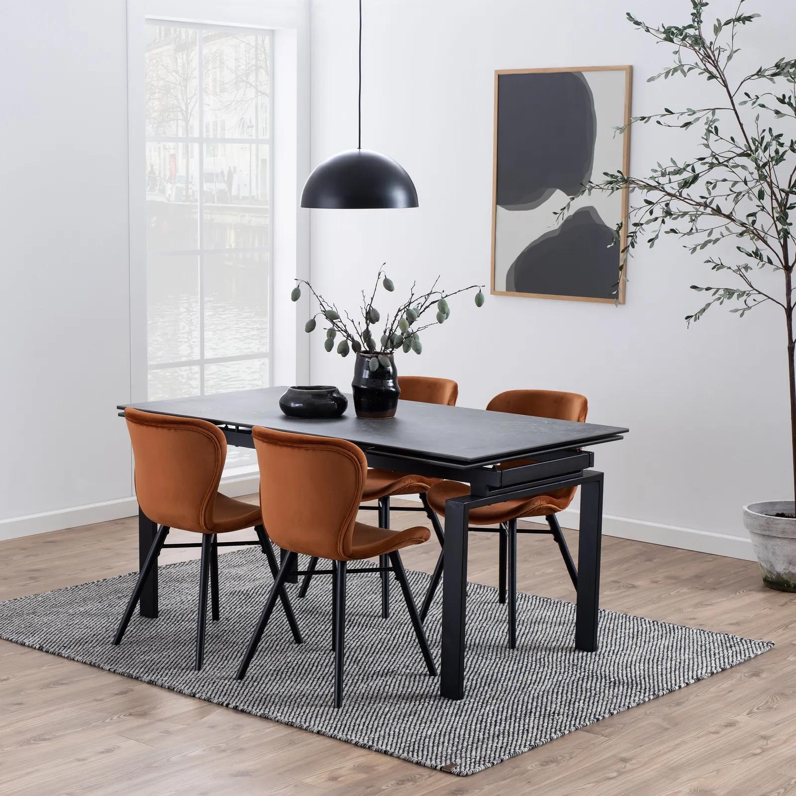 Furniture To Go Batilda Dining Chair in Copper Set of 2 in Brown 4