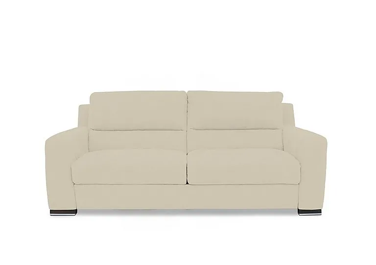 Viali Fabric 3 Seater Sofa - Frost