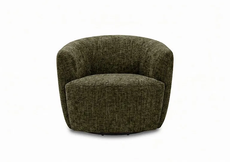 Henna Fabric Swivel Accent Chair - Living Room Furniture