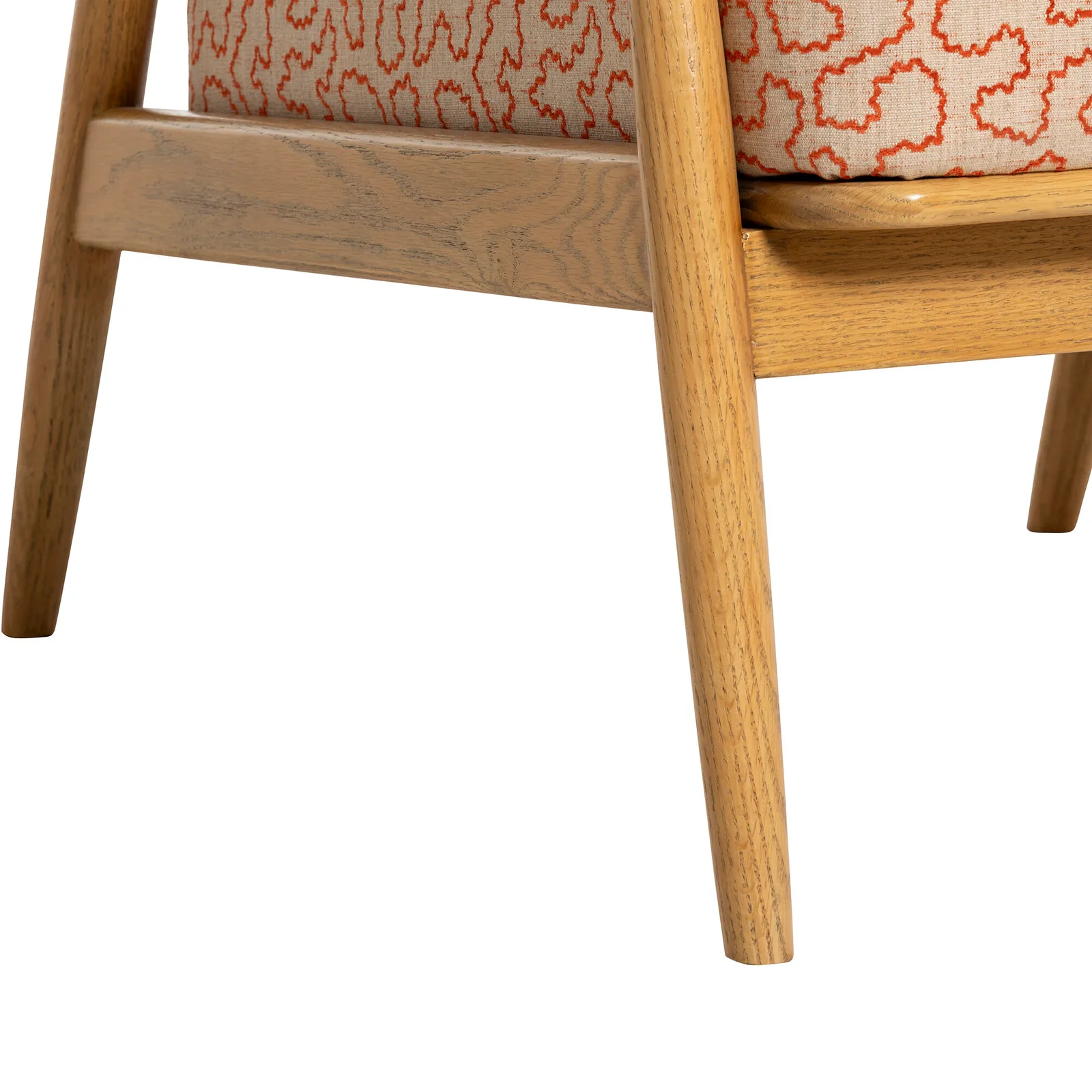 Runa X Linwood Armchair, Pink Fabric | Barker & Stonehouse 6