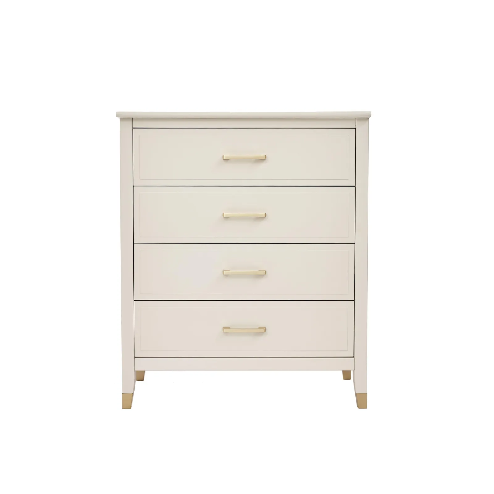 Cabinet Bits Palazzi 4 Drawer Chest of Drawers in Off-White 4