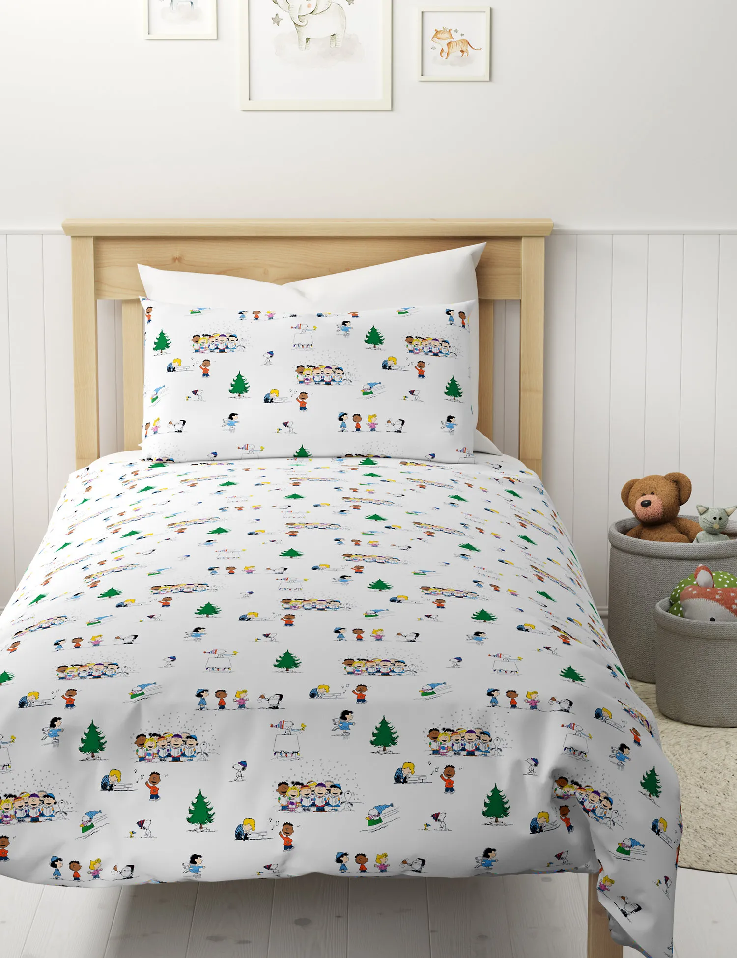 M&S Pure Cotton Snoopy™ Bedding Set