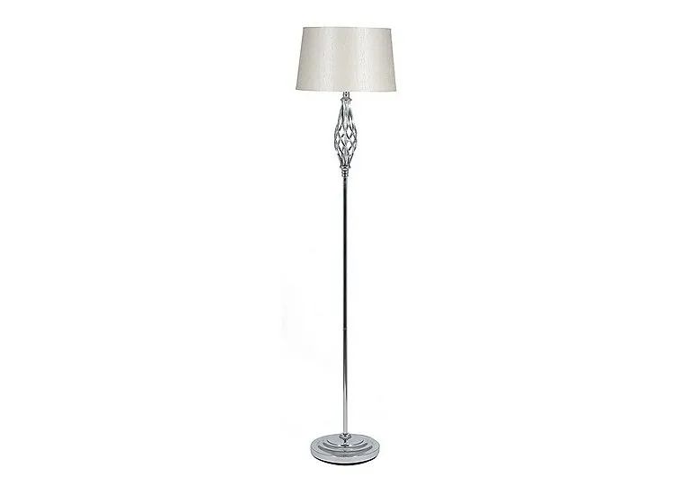 Jenna Chrome Floor Lamp