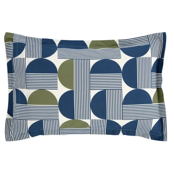 Bromley Modern Geometric 100% Cotton Oxford Pillowcase 6
