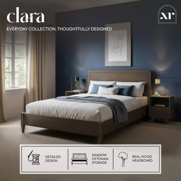 XR Living Clara Wooden Ottoman Bed Frame 2
