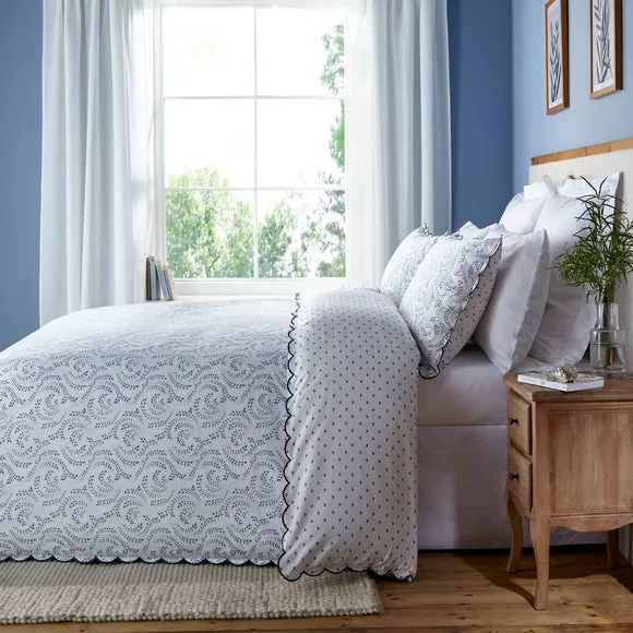 Dorma Eventide 100% Cotton Duvet Cover & Pillowcase Set 3