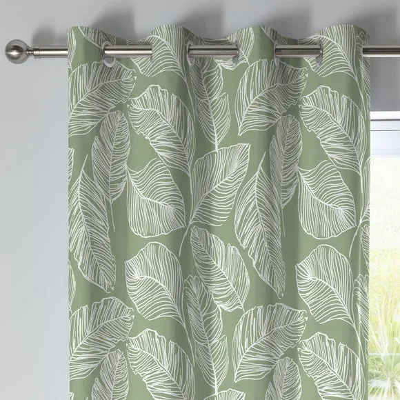 Fusion Matteo Eyelet Curtains 1